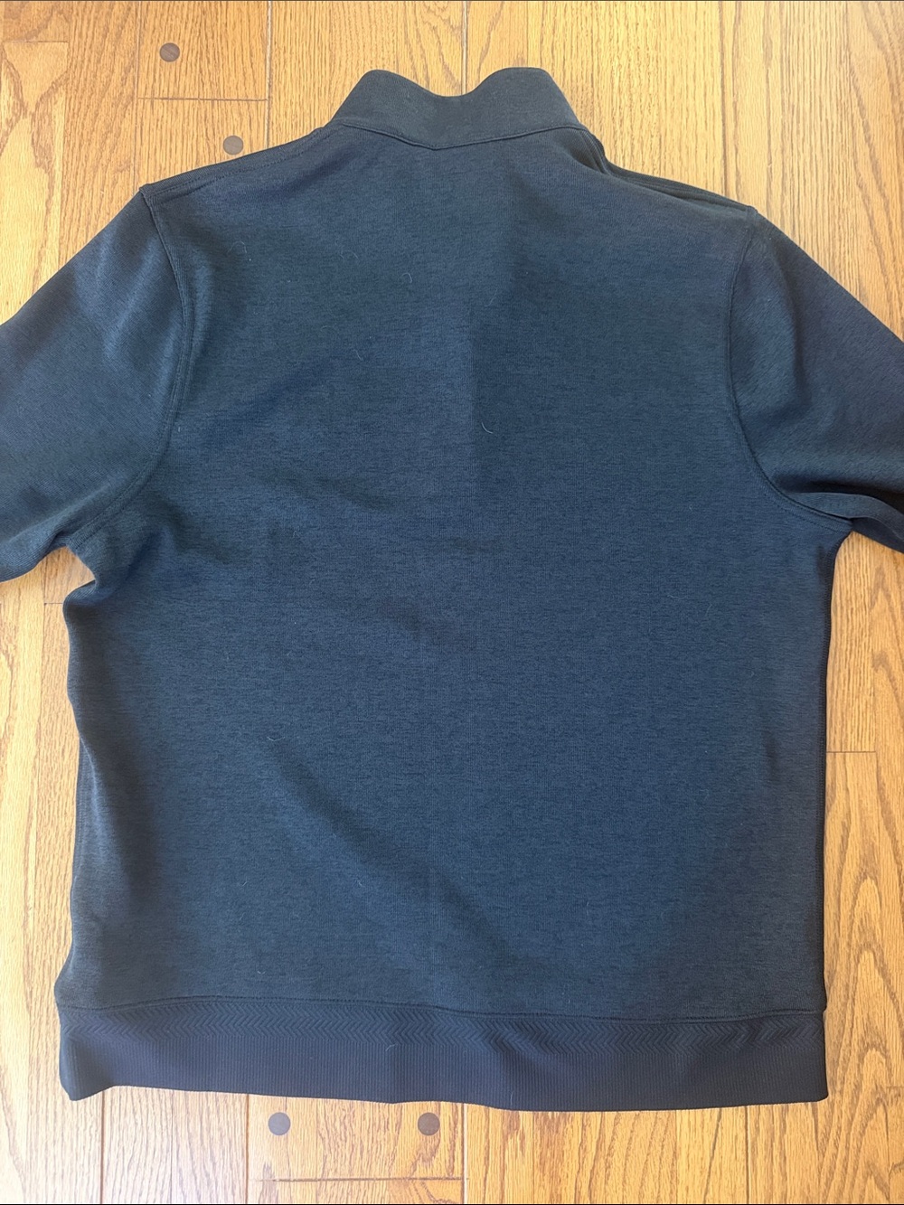 Nike x Malbon Men's Black Quarter-Zip Sweater knit- dri-fit - Picture 4 of 4